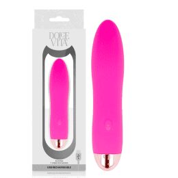 DOLCE VITA - RECHARGEABLE VIBRATOR FOUR PINK 7 SPEEDS 2